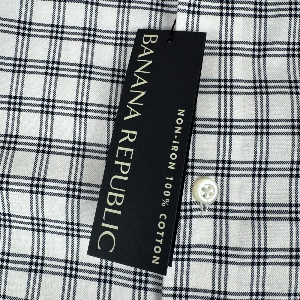 Banana Republic Slim Fit Button Up Shirt Long Sleeve Cotton Mens Medium M